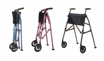 Fold N Go Looprek inklapbaar 2 wielen antraciet
