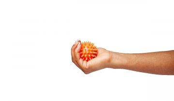 VITILITY Massagebal - extra klein - Handtrainer - Massage-accessoire - triggerpoint bal