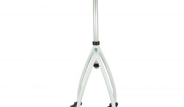 Éénhandige rollator Wheeleo wit