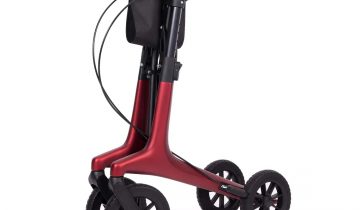 WheelzAhead Carbon All-In carbon rollator compleet en lichtgewicht Matt British Green Large