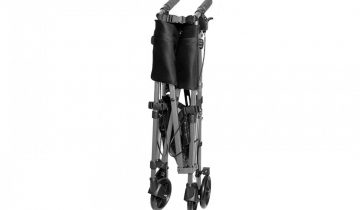 Fold N Go Rollator antraciet compact en licht