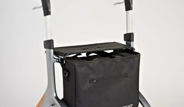 TrustCare Let’s Fly lichtgewicht rollator wit met vering