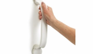 Flex wandbeugel schroefmontage - wit 30 cm - Etac