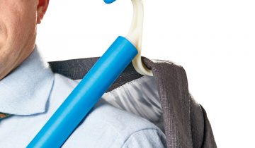 VITILITY Aankleedstok - schuim - Aantrekhulp - aankleedstok met aantrekhaak