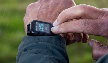 Wuzzi Alert Watch Indi platinagrijs - alarmhorloge - sportief - straalwaterdicht