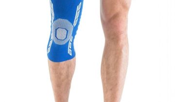 Airflow Plus stabiliserende knie support met siliconen patella kussen - medium - Neo G