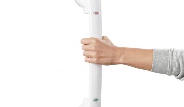 VITILITY Quick Mobile Rail - Wandbeugel - Zuignappen - Toiletbeugel - Wandbeugel badkamer - Handgreep douche