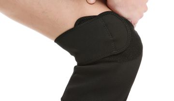 Fysic FHP-180L Warmtebandage knie links - Warmte pad voor de linkerknie - Zwart