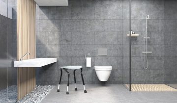 Let's Shower compacte douchekruk Zwart