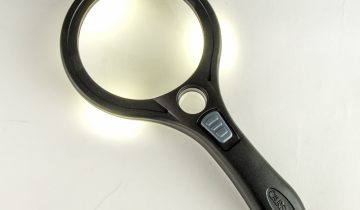 Vergrootglas rond met ledverlichting 9 cm