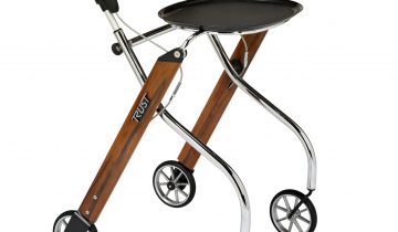 Let's Go Indoor rollator - Beuken/zilver - Trustcare
