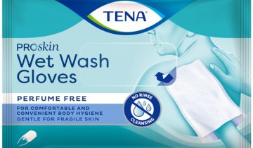TENA ProSkin Wet Wash Gloves - Zonder parfum - 5 stuks - wegwerp