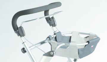 Let's Go Indoor rollator - Beuken/zilver - Trustcare
