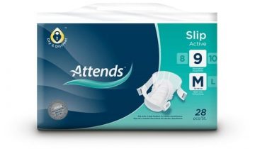 ATTENDS Slip Active 9 Medium - 1 pak van 28 stuks