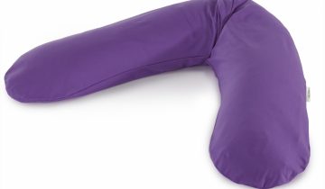 Theraline Voedingskussenhoes Ivoor - 190 x 38 cm - Katoen