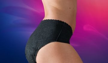 TENA Silhouette Normal Low Waist - L - Zwart - 9 stuks
