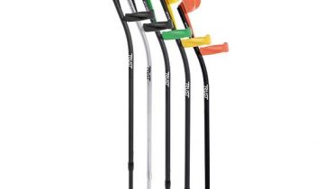 Let's Twist Again - Anatomische design krukken Zwart-Zwart