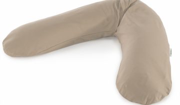 Theraline Voedingskussenhoes Ivoor - 190 x 38 cm - Katoen