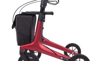 WheelzAhead Carbon All-In carbon rollator compleet en lichtgewicht Matt British Green Large