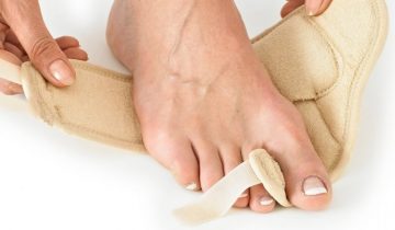 Hallux valgus soft support - links