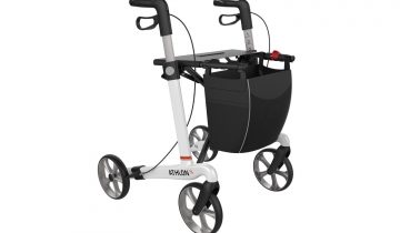 Rehasense Athlon Carbon rollator Antraciet - Ultralichtgewicht