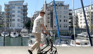 Let's Move Rollator Trust Care Grijs