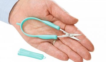 Mini Easi-Grip schaar - gepunt