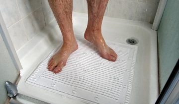 Anti-slip douchemat - wit - StayPut