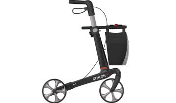 Rehasense Athlon Carbon rollator Antraciet - Ultralichtgewicht