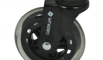 Éénhandige rollator Wheeleo wit