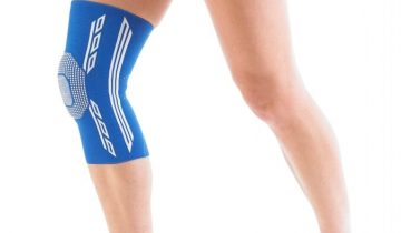 Airflow Plus stabiliserende knie support met siliconen patella kussen - medium - Neo G