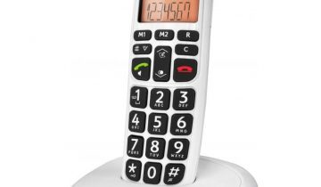 Doro PhoneEasy 100W - Single DECT telefoon - Zwart
