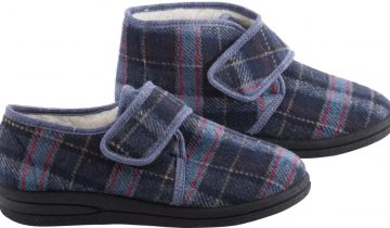 MSF pantoffel - geruit hoog model maat 39 - Verbandpantoffel