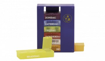 Pillenbox 1 week - 4 vaks FR