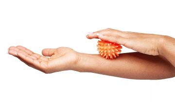 VITILITY Massagebal - extra klein - Handtrainer - Massage-accessoire - triggerpoint bal
