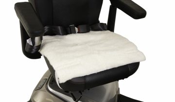 Comforthulpmiddelen Schapenvacht voor rolstoel - zitting