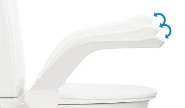 My-Loo toiletverhoger vaste montage - 2 cm met armsteunen
