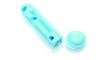 HT One Lancetten 28G - 100 stuks HT One - Blauw - Voor het prikken van capillair bloed - 28 Gauge