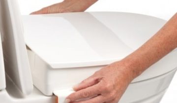 Etac My-Loo - Zachte toiletverhoger 6 cm - Extra zachte zitting - Ouderen