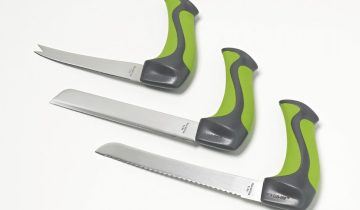 Comforthulpmiddelen Vleesmes met gehoekt handvat