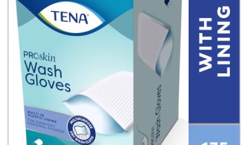 Wash Glove With Plastic Lining