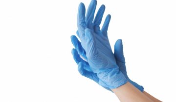 Nitril Handschoenen Blauw - L