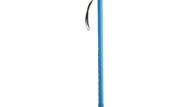 Premis wandelstok TPR voorgevormde handgreep in hoogte verstelbaar 72-95cm - Blauw