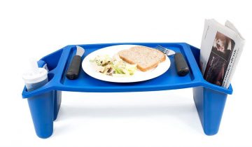 VITILITY Bed-dienblad - blauw - Tafel - Dienblad
