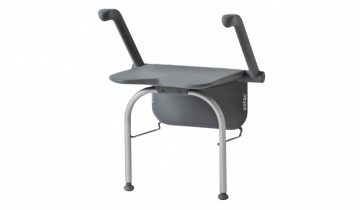 Relax douchezitting - met armsteunen en steunpoten - Etac