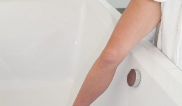 Anti-slip bad- en douchematten - badmat wit - Atlantis