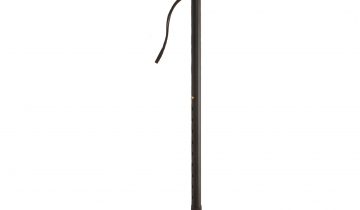 Premis wandelstok TPR voorgevormde handgreep in hoogte verstelbaar 72-95cm - Blauw