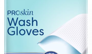 Wash Glove With Plastic Lining