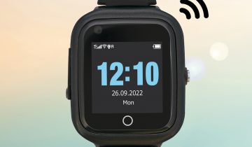Wuzzi Alert Watch Indi platinagrijs - alarmhorloge - sportief - straalwaterdicht