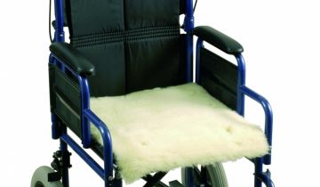 Comforthulpmiddelen Schapenvacht voor rolstoel - zitting